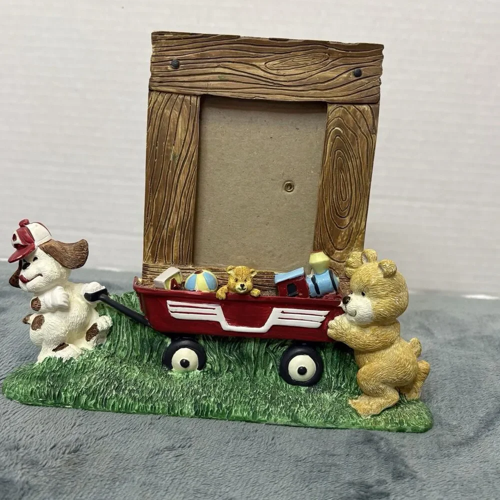Vintage Burnes Of Boston Nursery Picture Frame